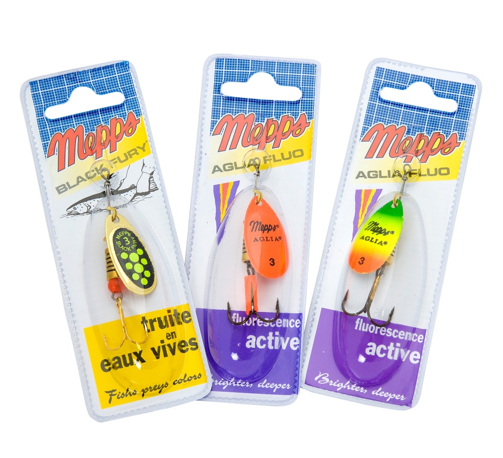 Bild på Aglia 3 Fluo / Black Fury 3-pack